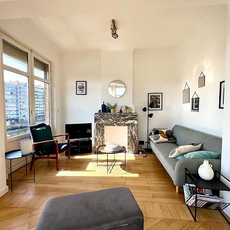 Bellevue - Grand Appartement Pour 5 Sur Les Quais De La Meuse Liege Bagian luar foto