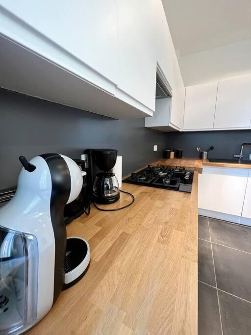 Bellevue - Grand Appartement Pour 5 Sur Les Quais De La Meuse Liege Bagian luar foto